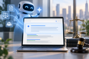 ai overviews legal search law firms